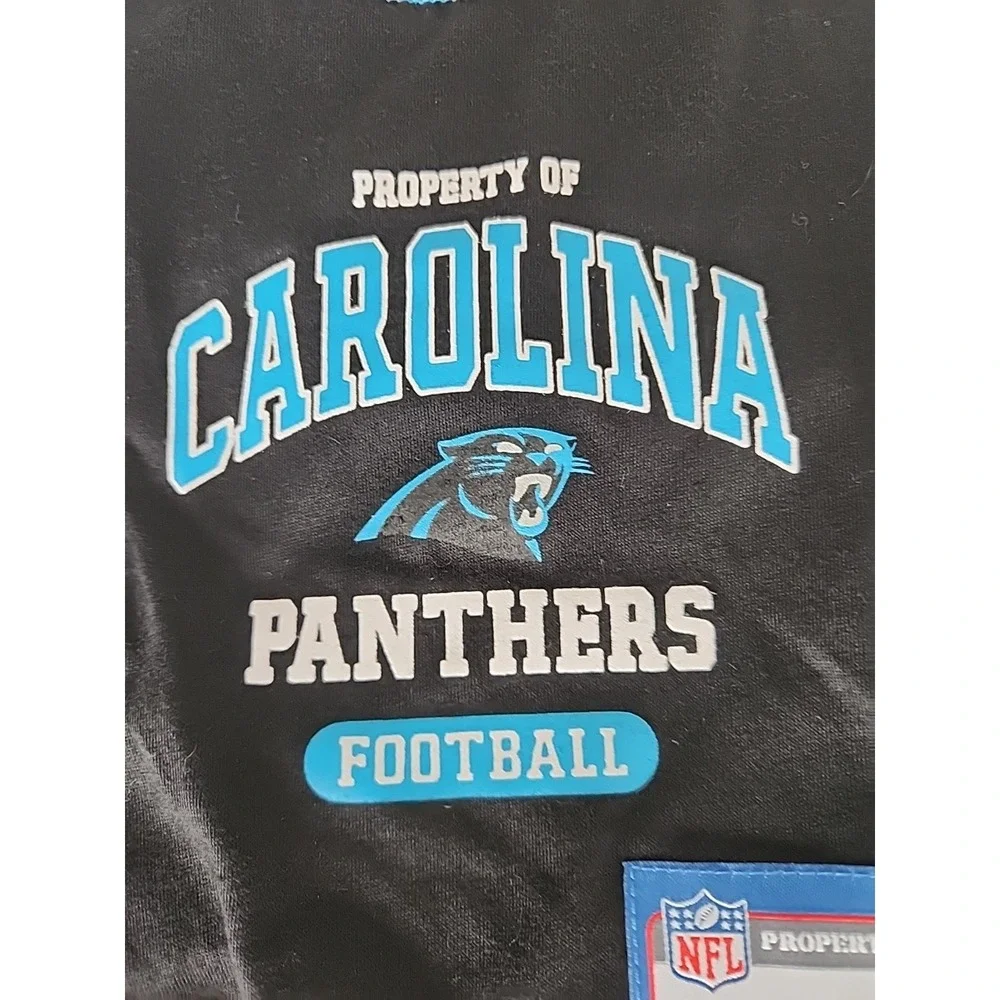 New Dog/Cat NFL Carolina Panthers Pet Wear T-Shirt Small Football Fan Gift‎ NWT